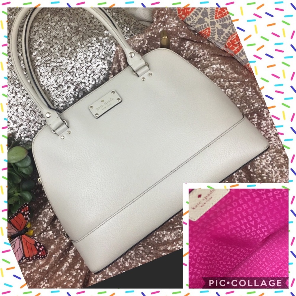 Kate Spade Bag - HOT PINK inside